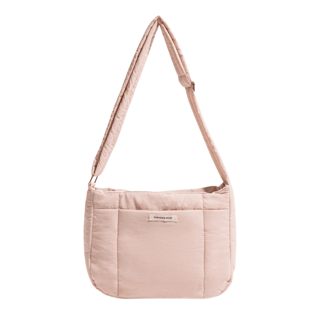 Custom Quilted Nylon Sling Bag for Students