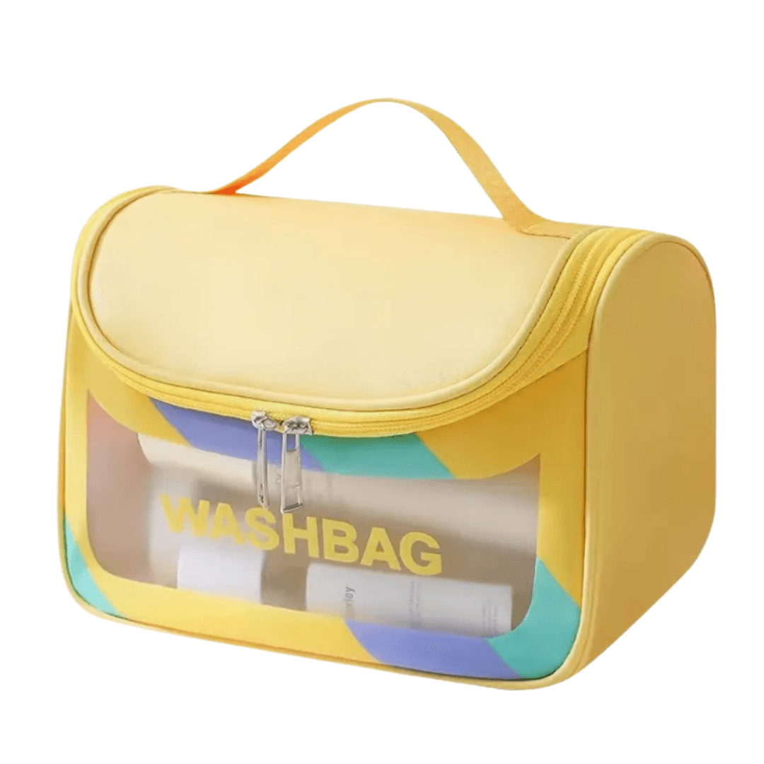 BrightPop PVC Travel Washbag with Handle