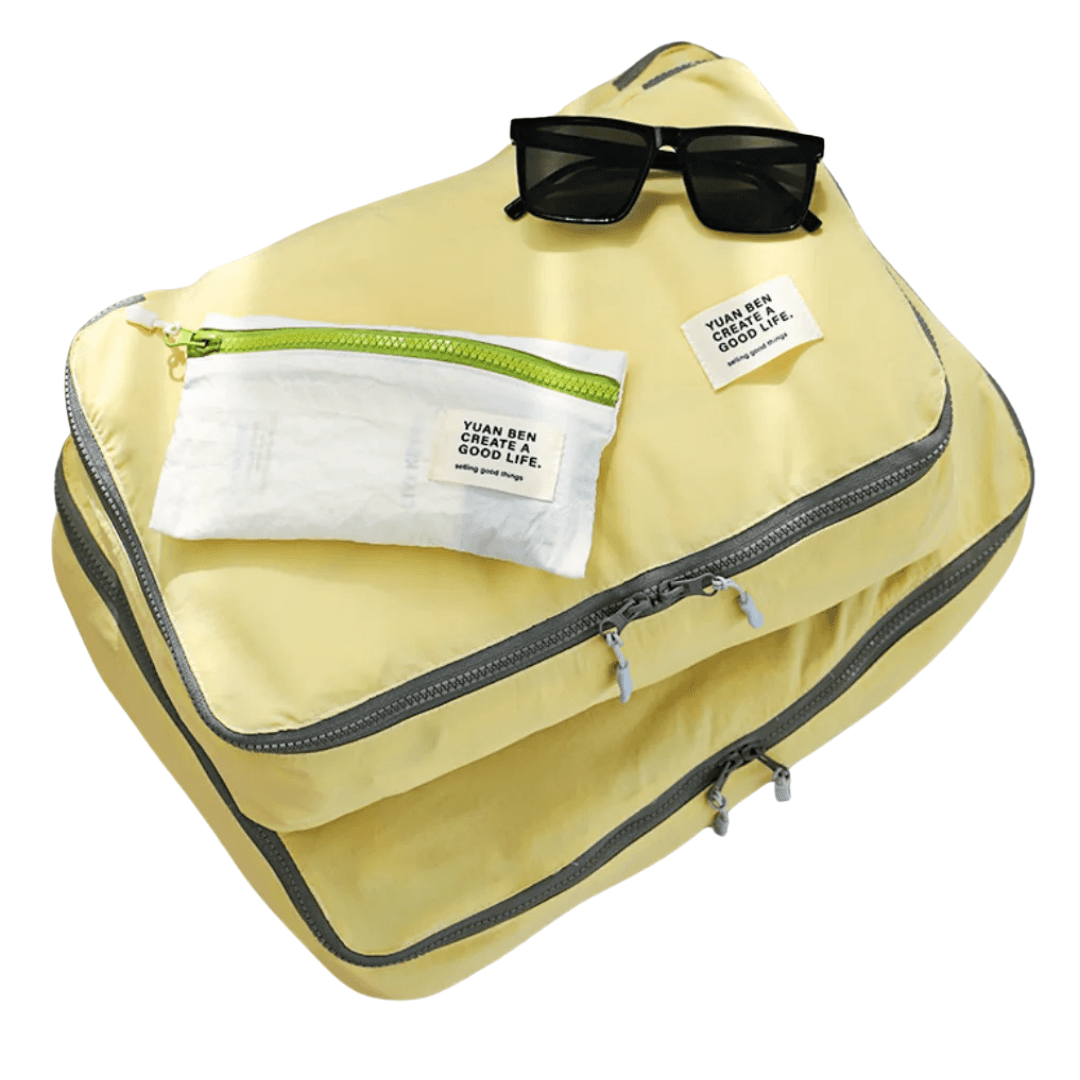 ColorZip 4-Piece Waterproof Travel Organizer Set