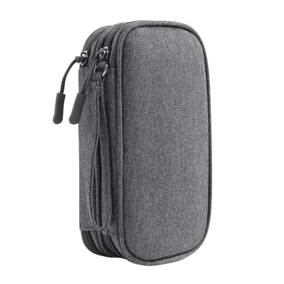TwinZip Vertical Tech Organizer Pouch