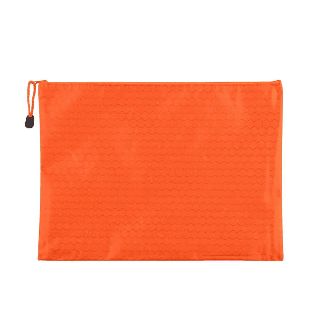 HexaMesh Multi-Size Zipper Pouch – A4 | B5 | A5 | A6
