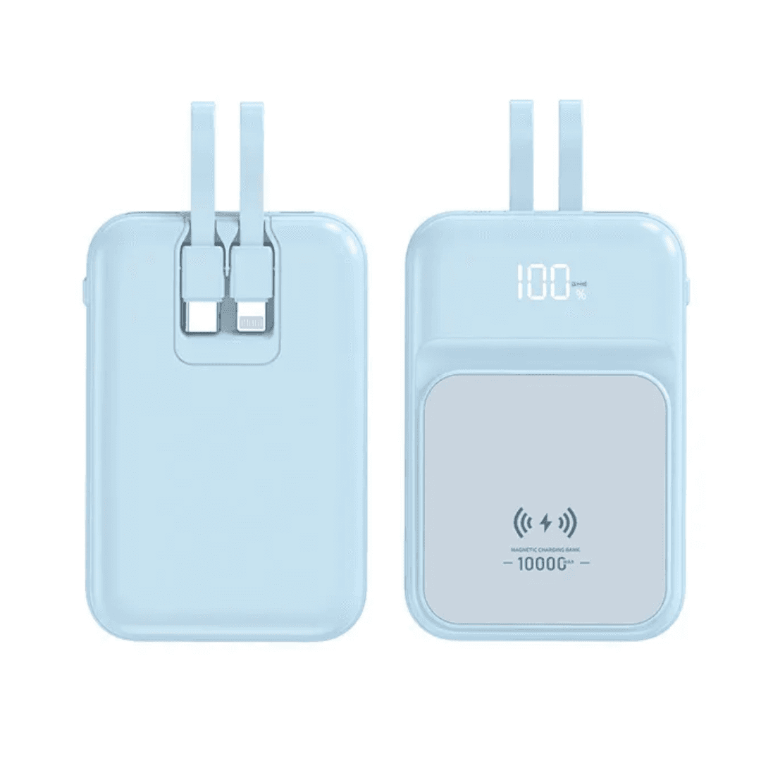 DuoCharge Magnetic 10,000mAh Wireless Power Bank