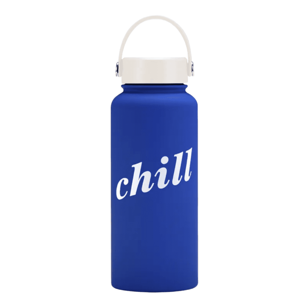 New 2025 Full‑Print Customisable 1 L Stainless‑Steel Flask