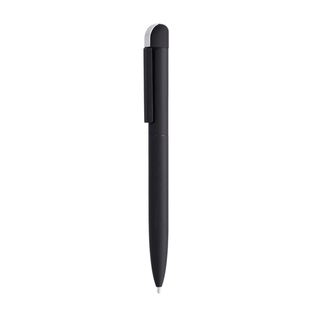 Matte Alloy Round-Body Ballpoint Pen