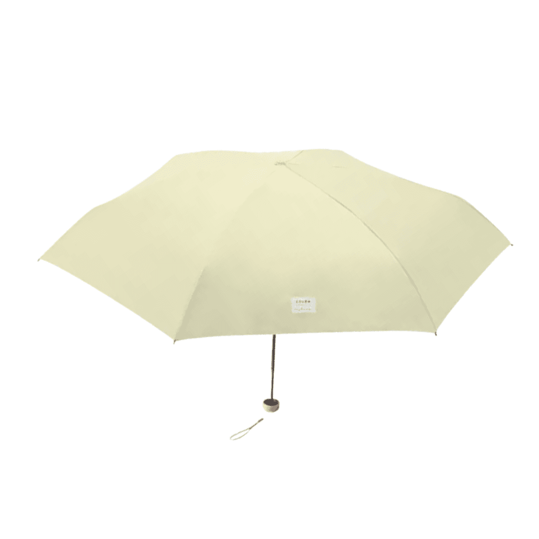 PastelFold Duo‑Shade UPF 50+ Pocket Umbrella