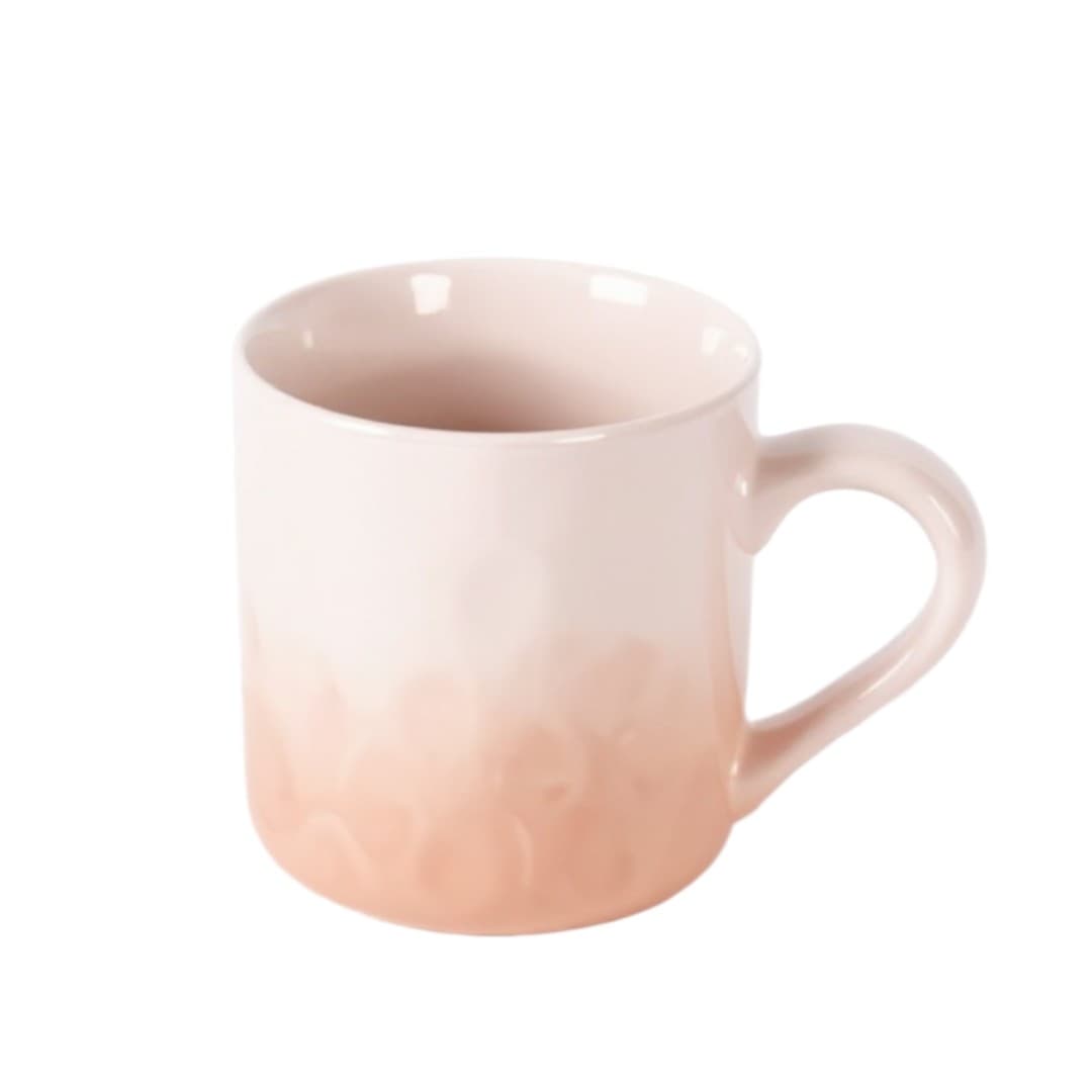 “Heart of Care” Blush Gradient Mug – 380 ml (Nurse Appreciation Edition)