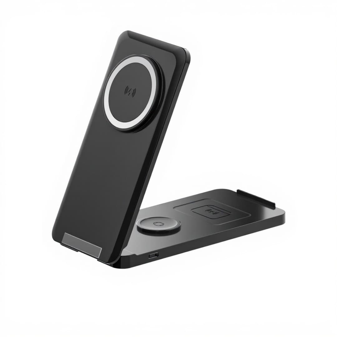 FlexCharge Fold 15 W 3-in-1 Magnetic Charging Stand