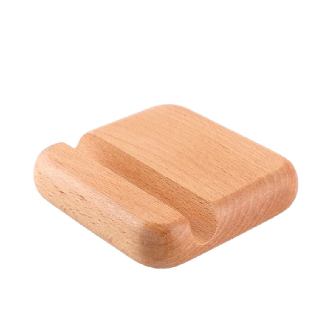 EngraveMe™ Beech-Wood Pocket Phone Stand