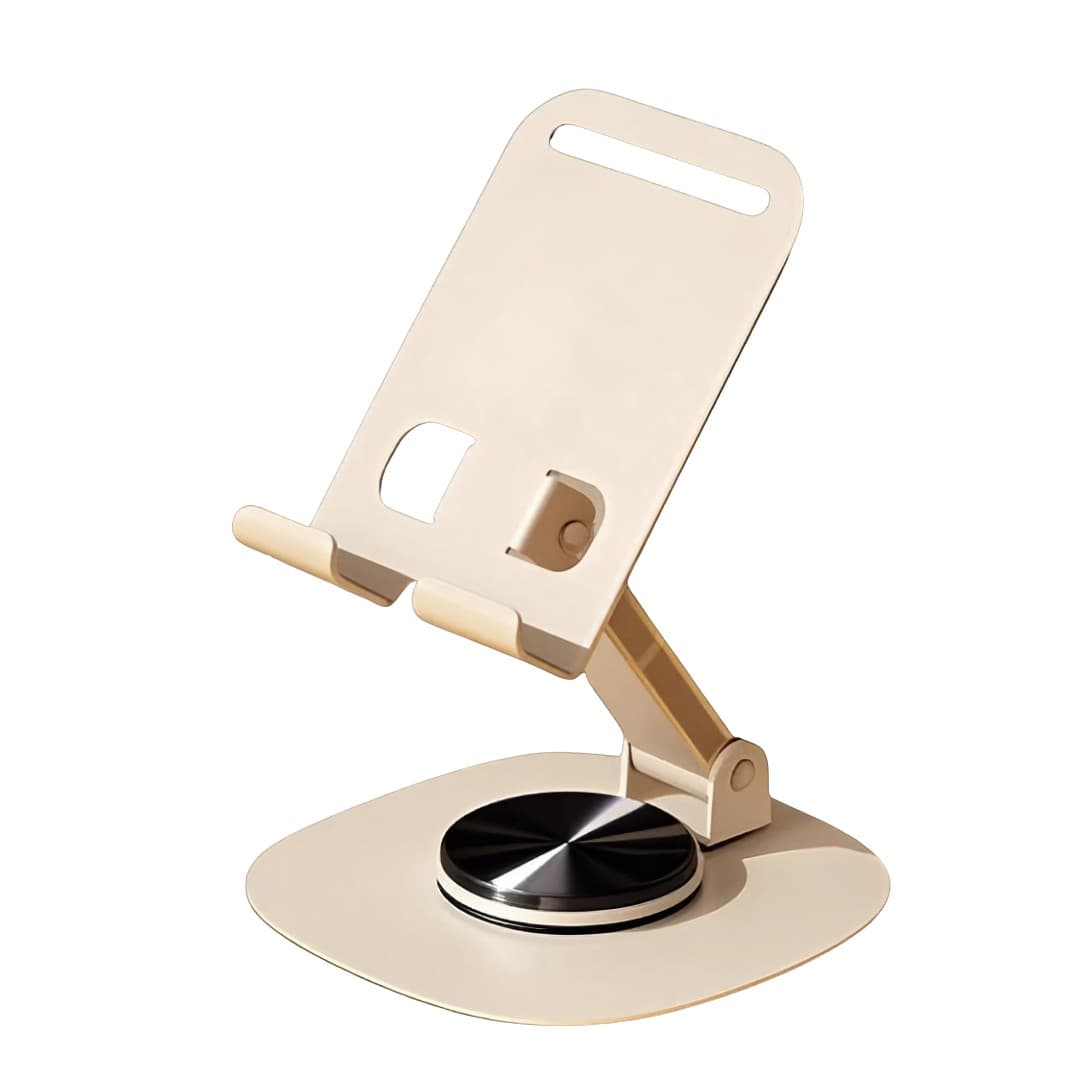 AdDisplay™ Carbon-Steel Foldable Phone & QR Stand