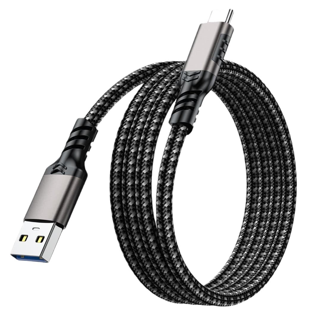USB 3.2 to Type-C High-Speed Braided Charging Cable