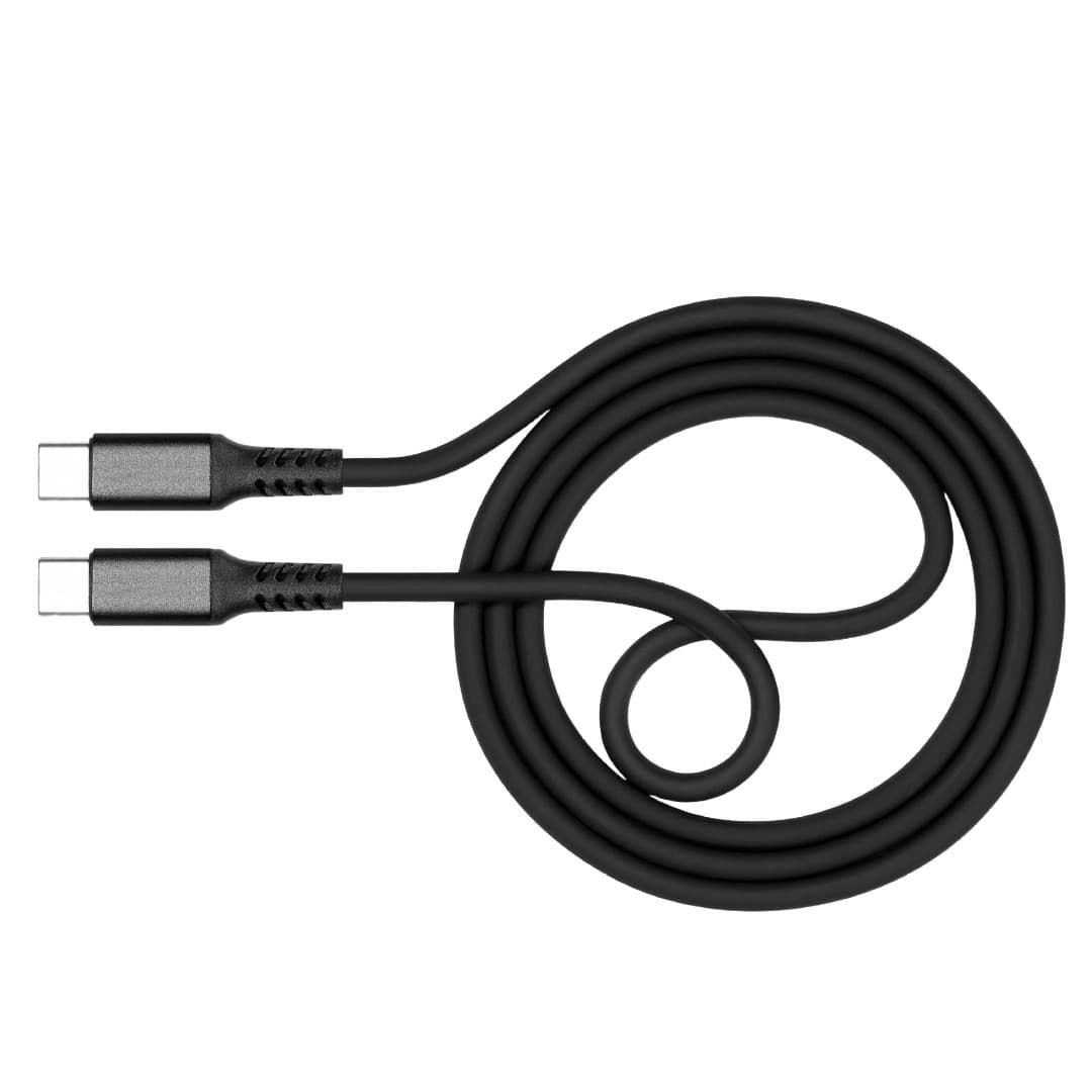 Dual Type-C Silicone Fast Charging Cable