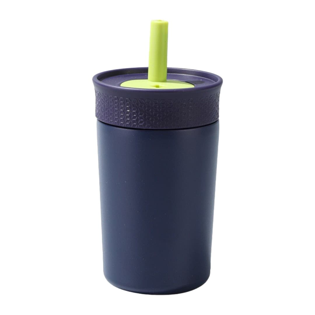 Customisable Duo-Tone Straw Tumbler – 350 ml