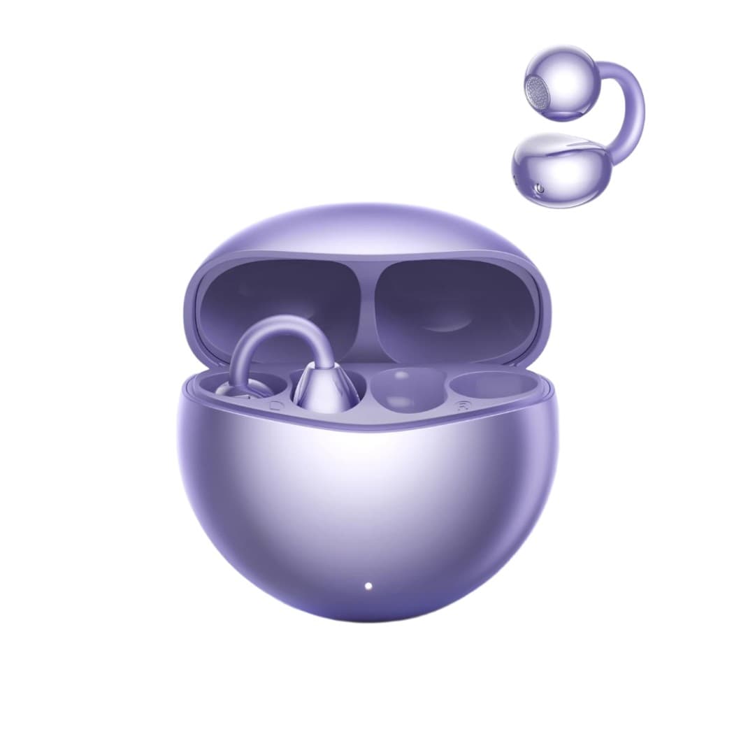 Customisable Sphere Bluetooth Earbuds with Elegant Orb Charging Case