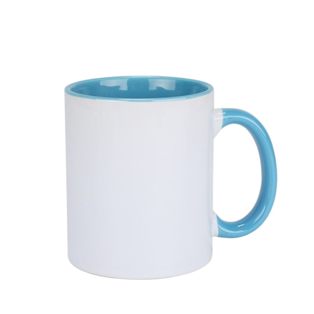 Colour‑Accent Corporate Logo Mug – 350 ml