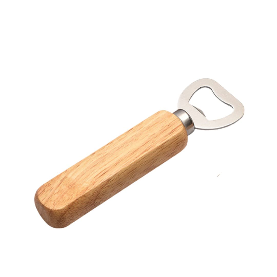 Custom Engraved Wooden Handle Bottle Opener