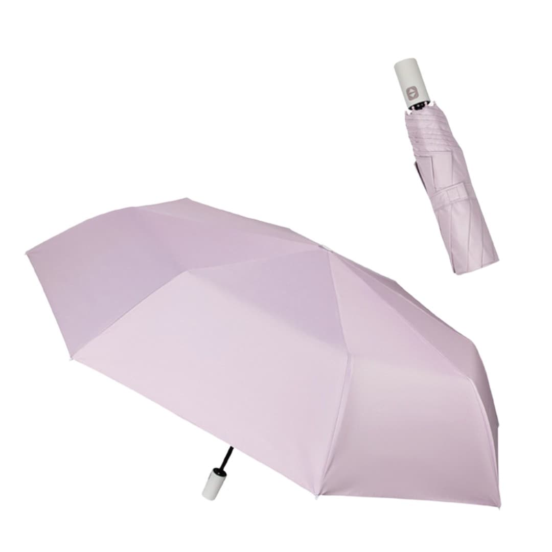 Customisable UPF 50+ Auto‑Open Compact Umbrella – 3‑Fold, Wind‑Resistant