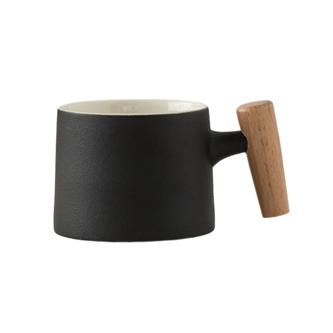 Nordic Sides‑Handle Espresso Mug Gift Set – 200 ml
