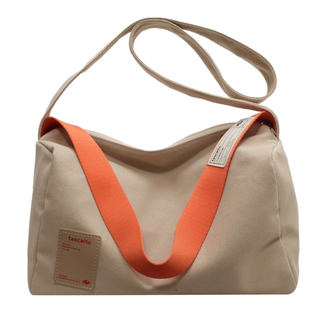 StrideCanvas Duo-Tone Shoulder Bag