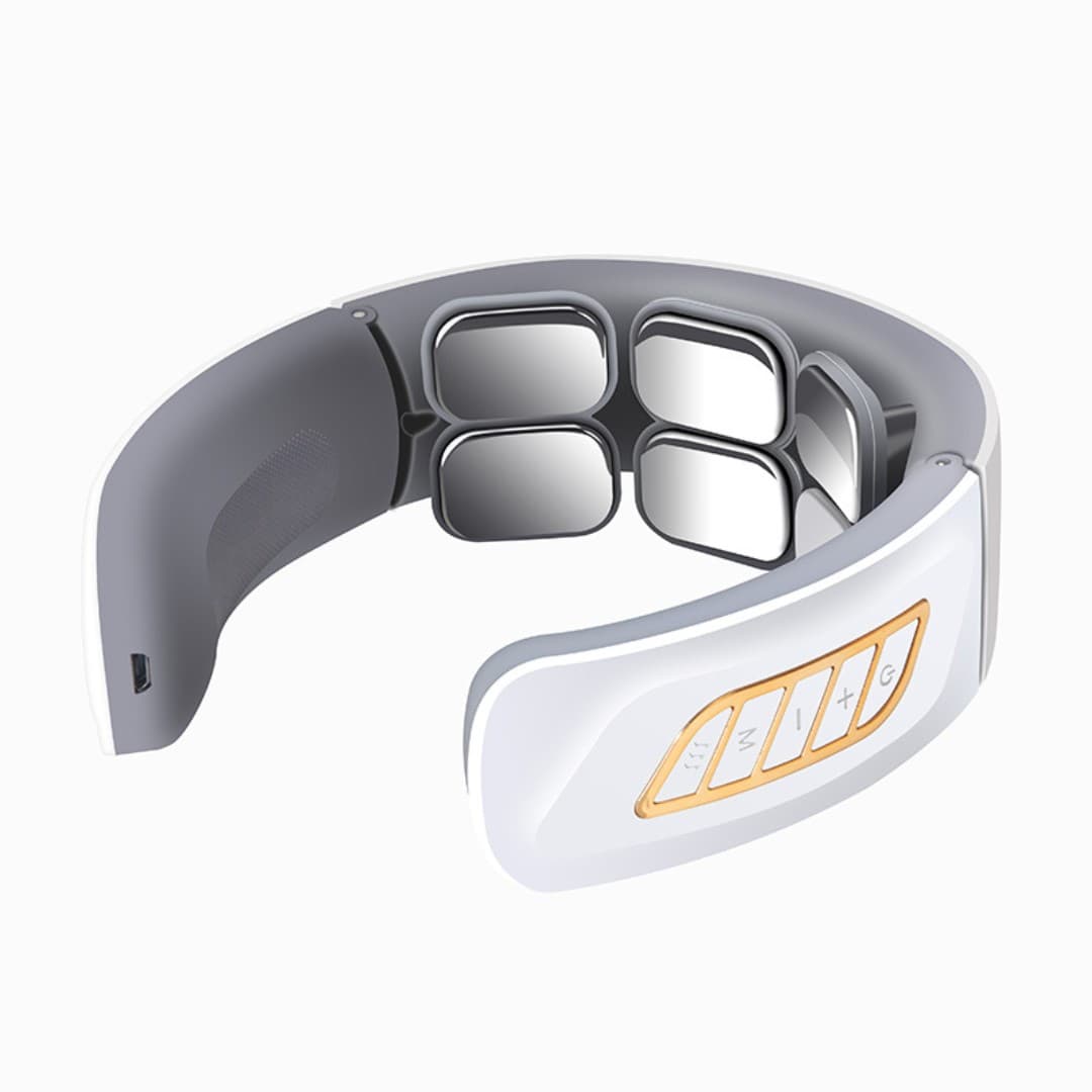 Neck Massager – 6-Pad EMS & Heat Collar