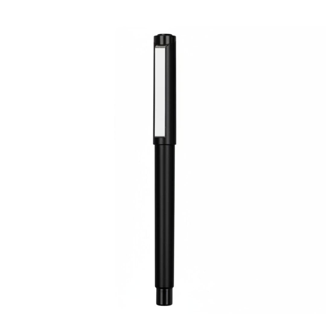 Matte Black Barrel Gel Ink Pen