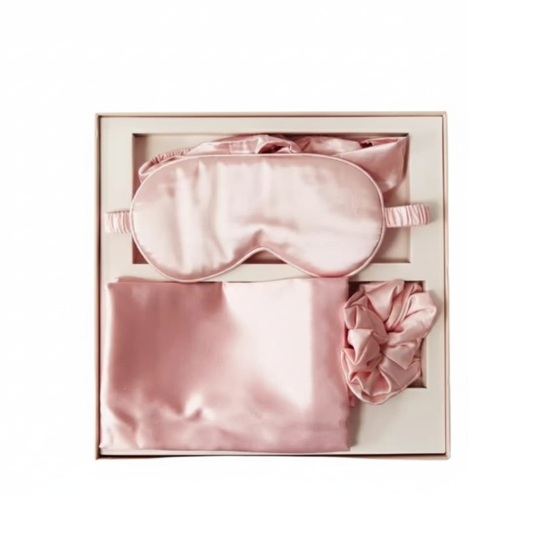 Luxury Satin Sleep Gift Set (Customisable with Logo)