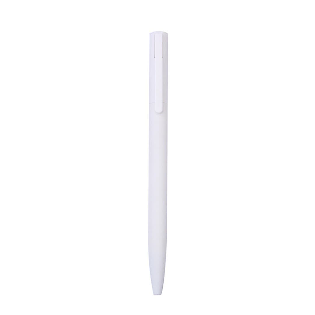 Minimalist White Ballpoint Pen with Custom Logo
