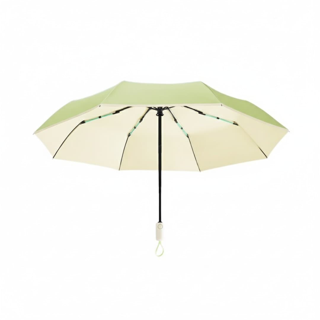 PastelLoop Auto‑Open 8‑Rib Umbrella