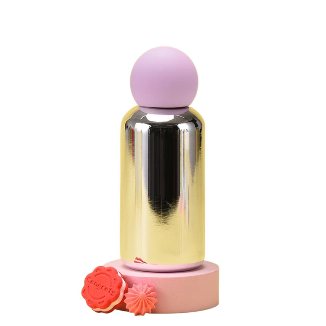 ChromePop 350 ml Sphere‑Cap Flask
