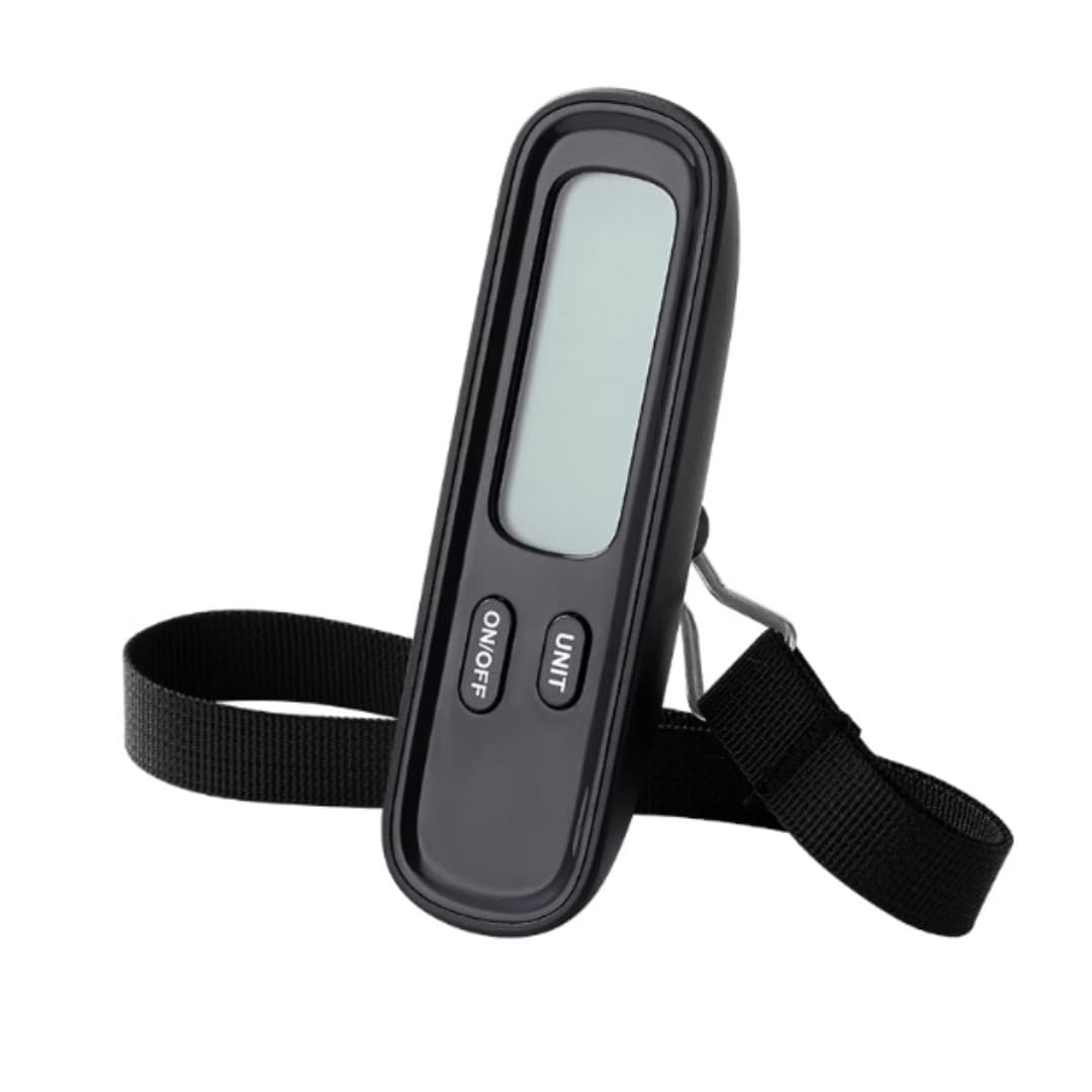 Compact Digital Luggage Scale – 50kg High-Precision LCD Travel Weigher