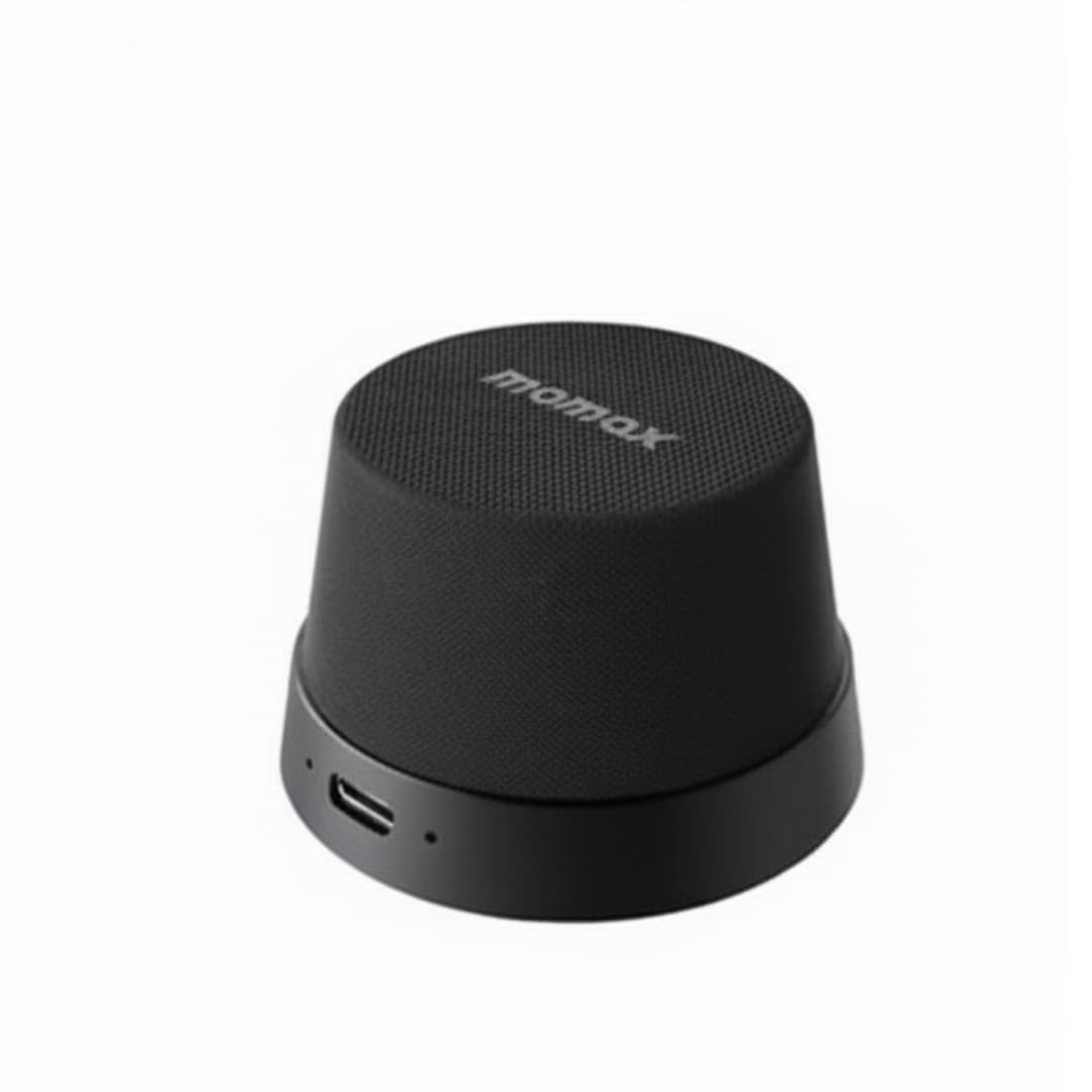 MOMAX 1-Vibe Go BS6 – Magnetic Mini Wireless Speaker