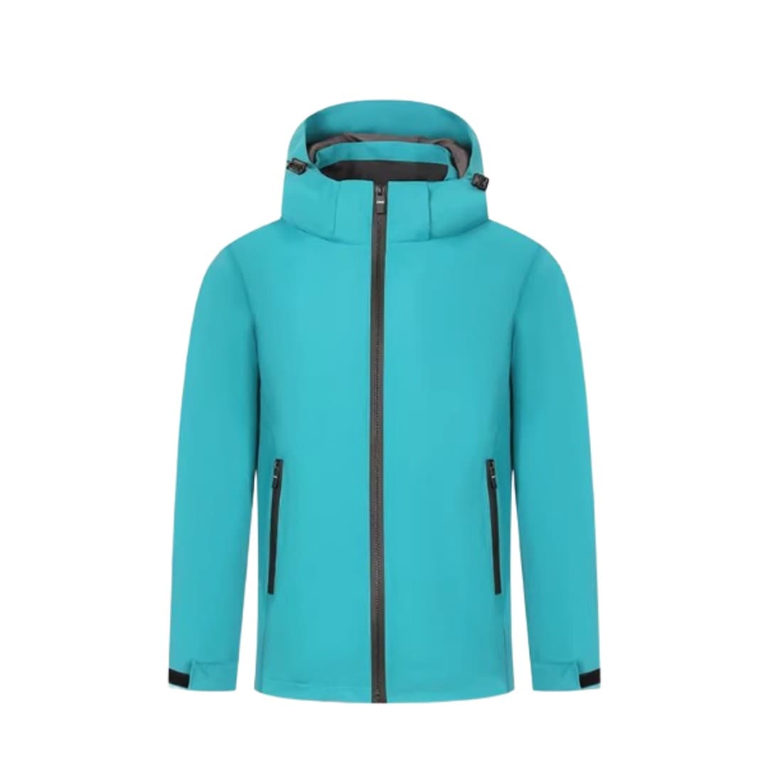 Custom Windproof Hooded Work Jacket with Logo