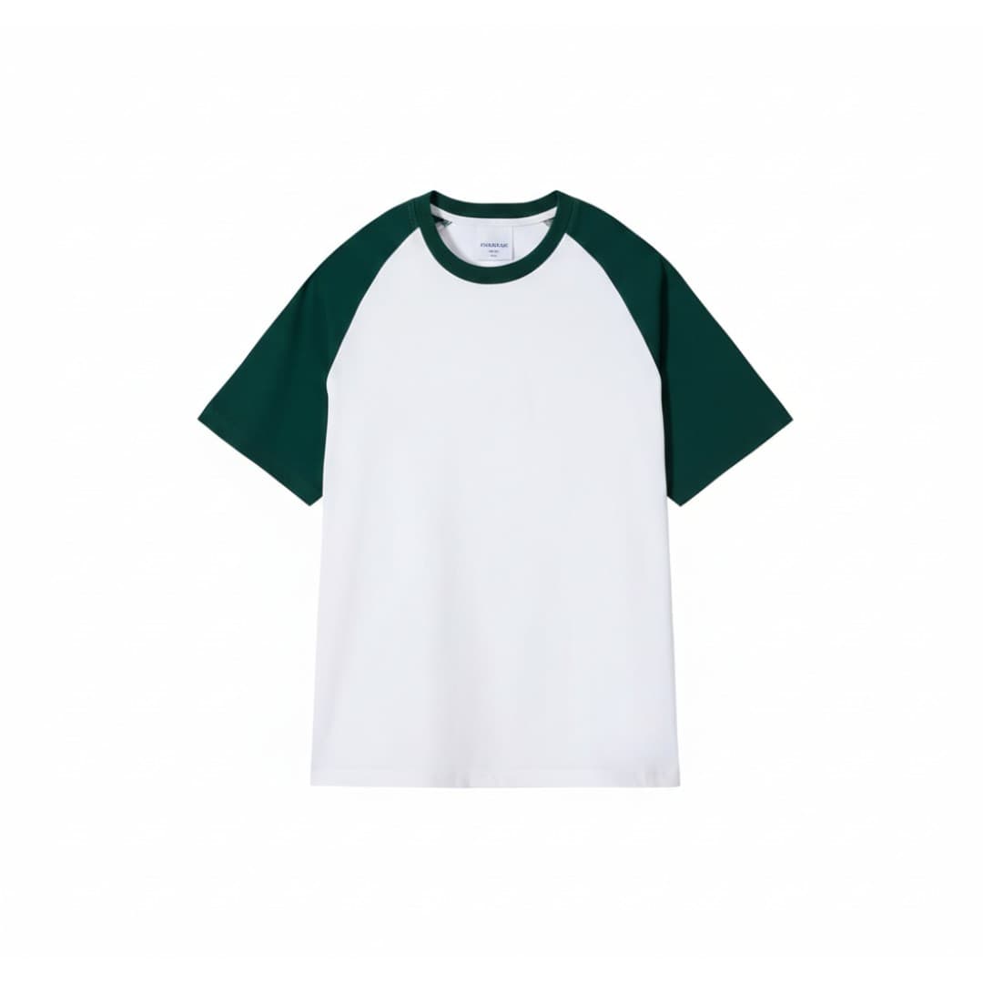 Contrast Raglan Cotton Tee (240G)