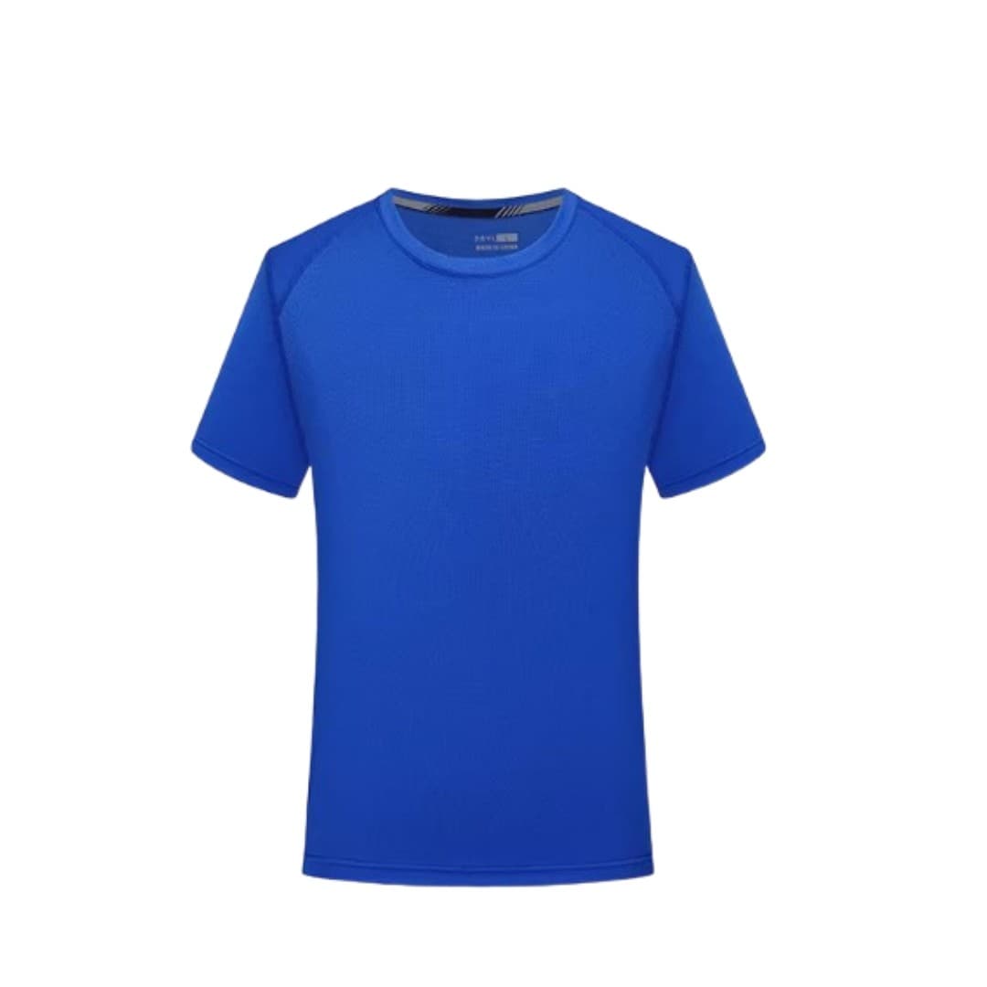 Ice Silk Quick-Dry Corporate T-Shirt | Custom Logo Printing Unisex Workwear & Event Tee