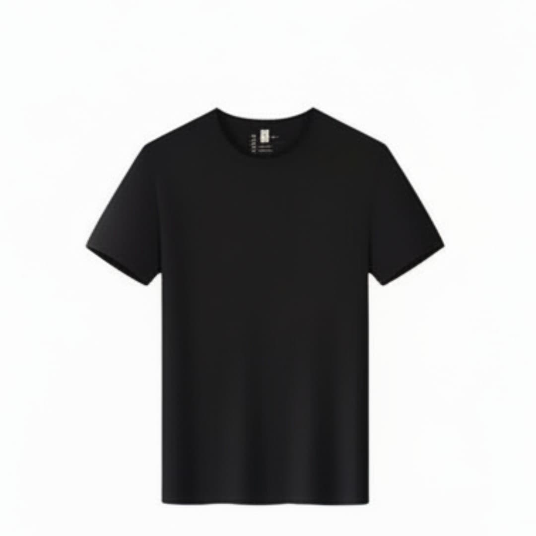 Premium Ice-Silk Quick Dry Round Neck T-Shirt | Lightweight Custom Logo Corporate Tee