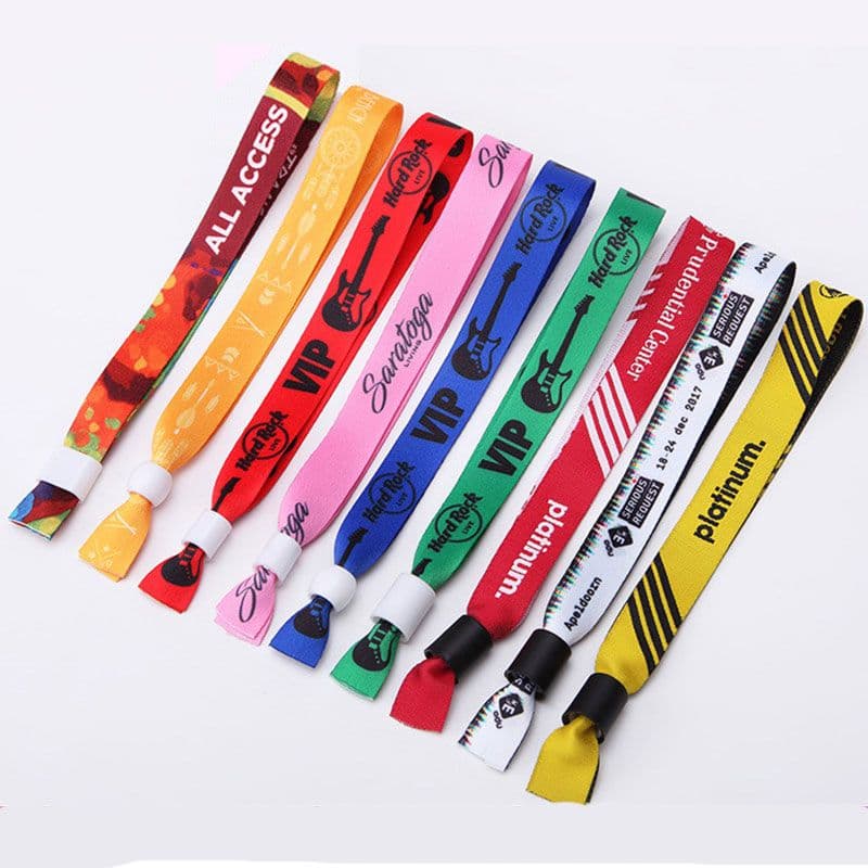 Custom Festival Fabric Wristband